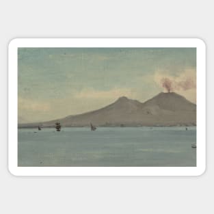 Vesuvius by Albert Bierstadt Sticker